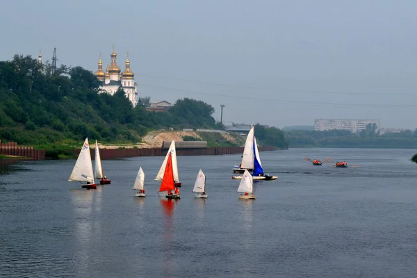 Festival of water sports. Tyumen, 10.08.2013 — Stock Photo, Image