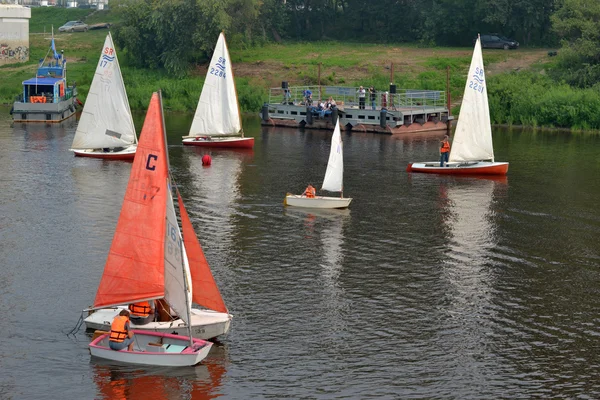 Festival de esportes aquáticos. Tyumen, 10.08.2013 — Fotografia de Stock