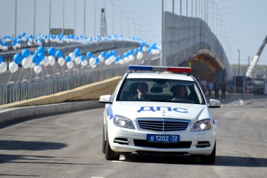 trafik polis arabası