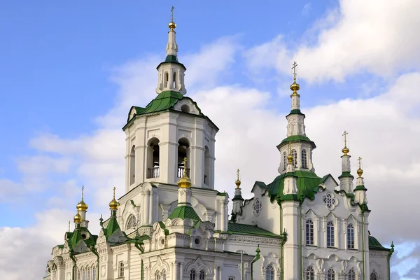 Igreja Spassky em Tyumen . — Fotografia de Stock