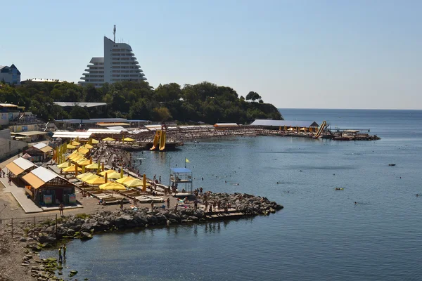 Sanatoriumsstrand "Goldene Bucht" in Anapa — Stockfoto