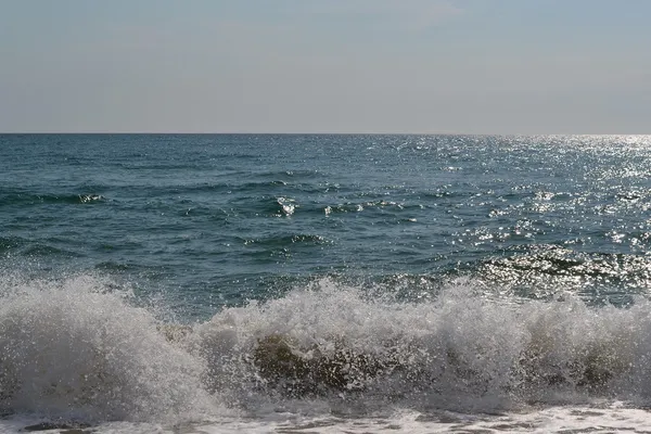 Waves of the Black Sea, Anapa, Krasnodar Krai. — Stock Photo, Image