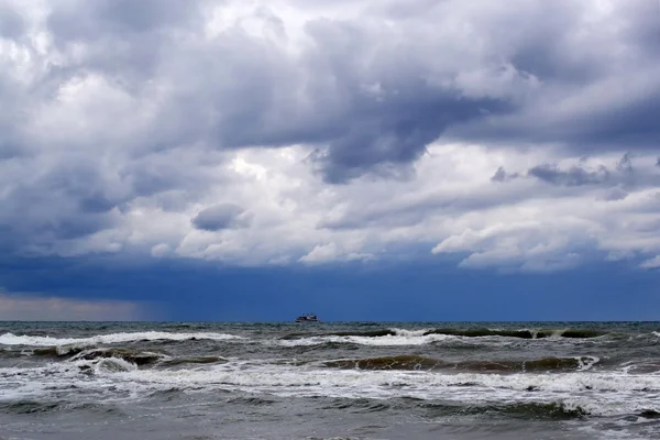 Fale Morza Czarnego, anapa, Kraj Krasnodarski — Zdjęcie stockowe