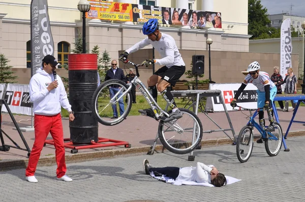 Timur Ibragimov e Mikhail Sukhanov, campioni della Russia — Foto Stock