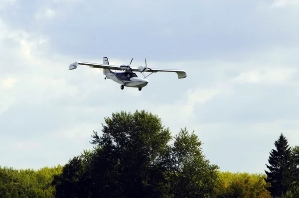 Air show "On a visit at Utair". Tyumen, Russia. 16.08.2014. Orio — Stock Photo, Image