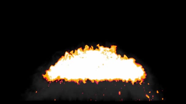 Explosión con cámara lenta — Vídeo de stock