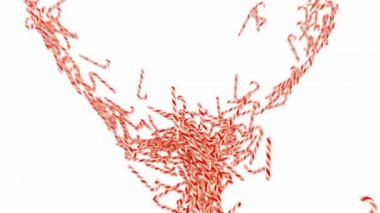 Festival şeker kamışı yavaş hareket akışı