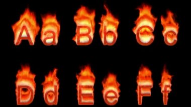 Loopable burning C, A, B, D, E, F