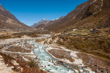köy ve himalaya drene Nehri