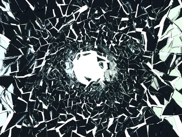 Shattered glass pattern — Stock Photo, Image
