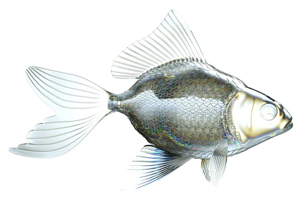 Стеклянная рыба — стоковое фото