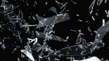 kırık ve kırık cam