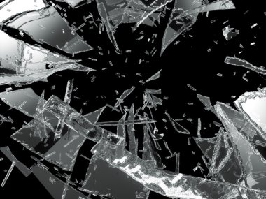 Shattered glass clipart