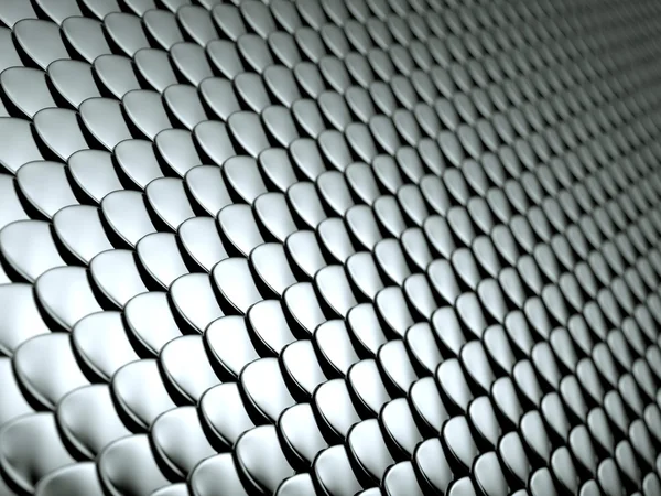 Scalesmetallic chrome background — Stock Photo, Image