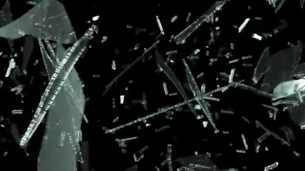 Vitrage cassé et brisé 