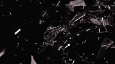 kırık cam parçaları