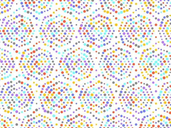 Polka dot spiral pattern — Stock Photo, Image