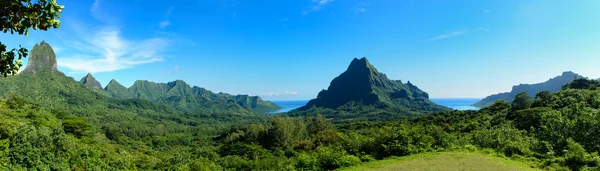 Tropické moorea panorama — Stock fotografie