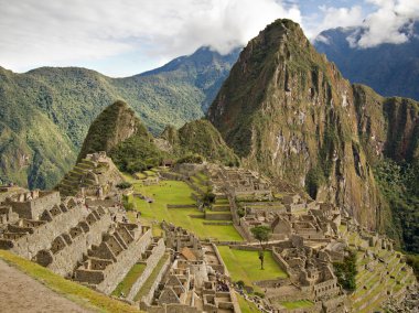 ünlü Inca şehir machu picchu