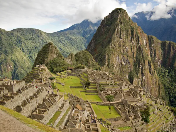 Sławny inca miasta machu picchu — Zdjęcie stockowe