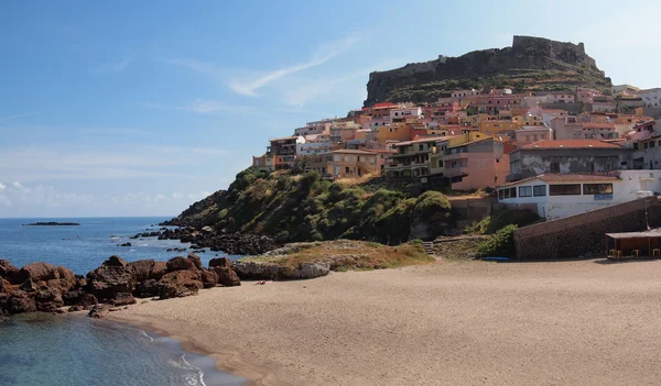 Ciudad costera Castelsardo — Foto de Stock