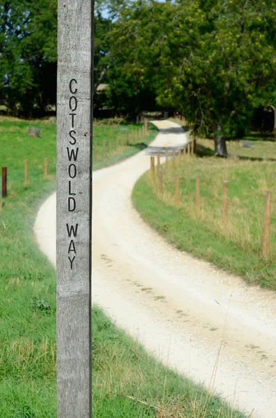 Cotswold Way footpath — Stock Photo, Image