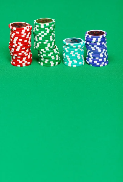 Fichas de Casino — Foto de Stock