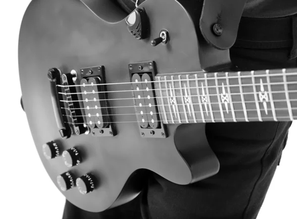 Solo electric guitar — Stock Photo, Image