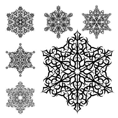 kar taneleri kümesi