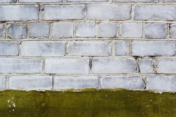 Brick wall with paint — Stock Photo, Image