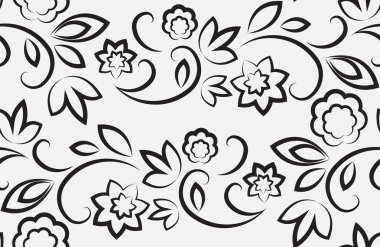 Kusursuz çiçek deseni