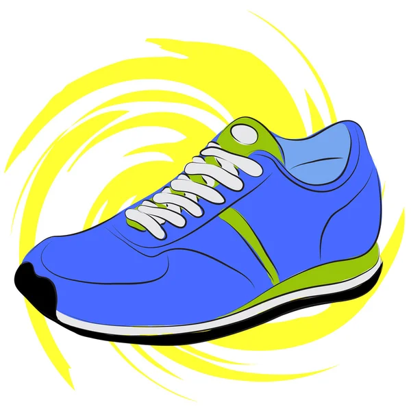 Running shoes — Stock Vector