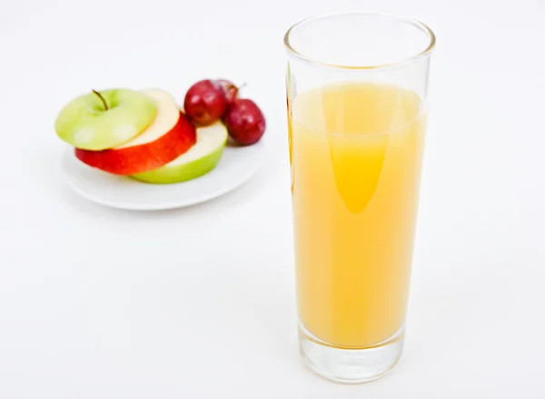 Owoce i sok — Zdjęcie stockowe