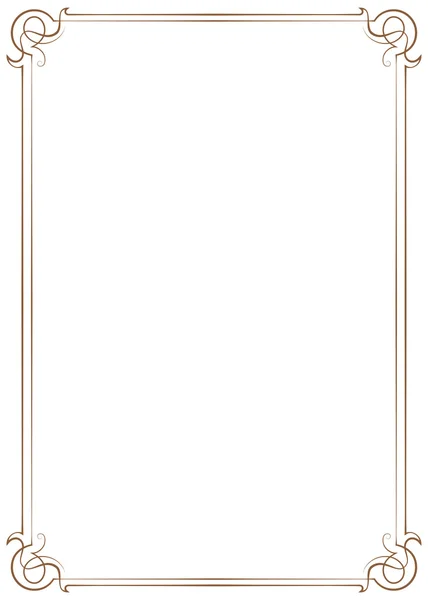 Vintage vektör çerçeve