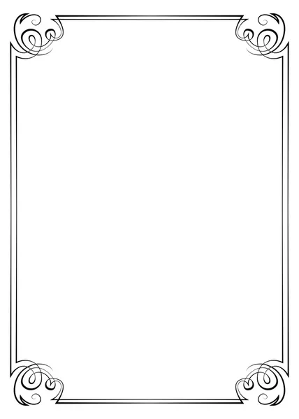 Vintage vektör çerçeve
