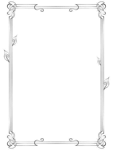 Vintage vektör çerçeve