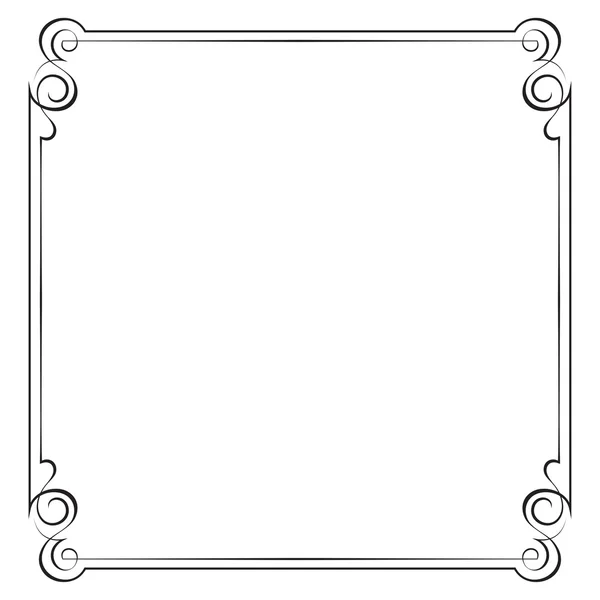 Vintage vektör çerçeve