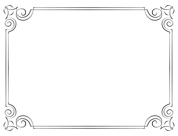 Vintage vektör çerçeve
