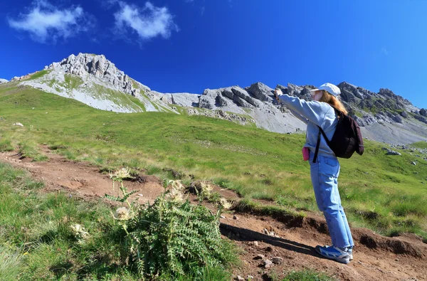 Fotografowanie Dolomity — Zdjęcie stockowe