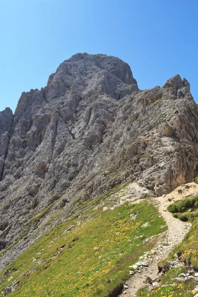 Roda di vael - italienische Dolomiten — Stockfoto
