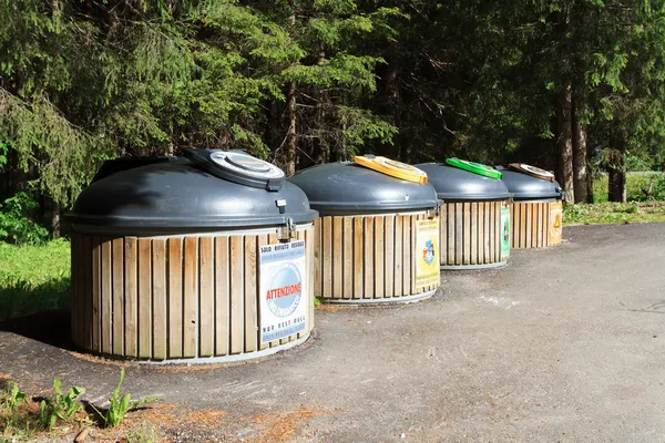 Recycle bins — Stock Photo, Image