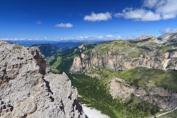 Valle del Alto Gardena — Foto de Stock