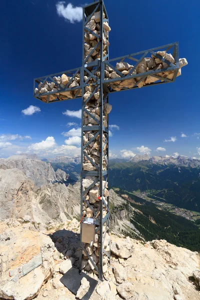 Cruz de Roda di Vael — Foto de Stock