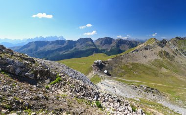 Selle pass havadan görünümü