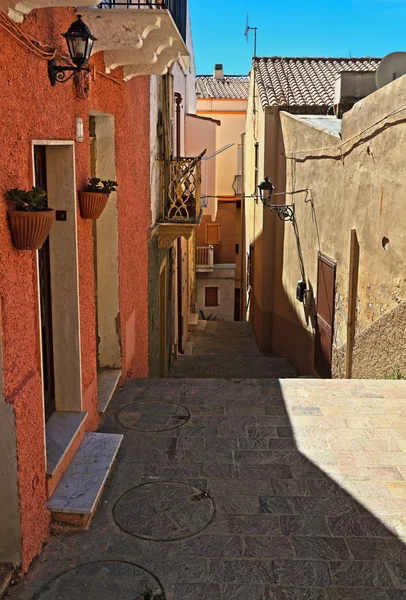 Sardinia - old town in Carloforte — Stock Photo, Image