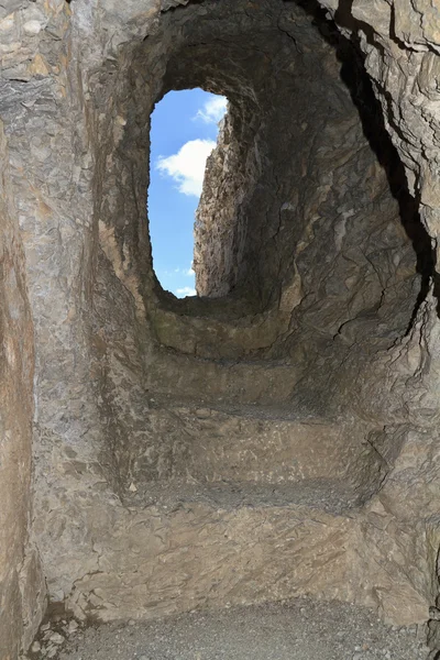 Tunnel della prima guerra mondiale — Foto Stock