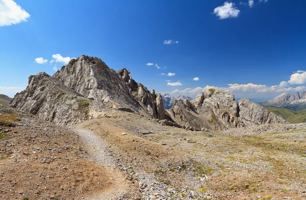 Dolomites - Costabella ridge — Stok fotoğraf