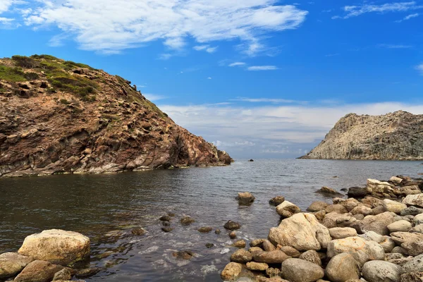 Calafico bay - san pietro ostrov — Stock fotografie