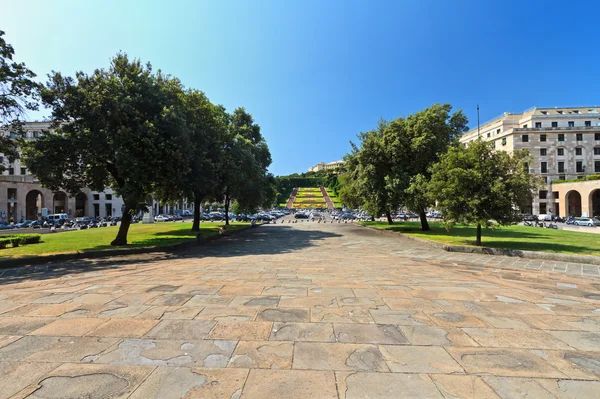 Genova - Piazza della Vittoria — Stok fotoğraf