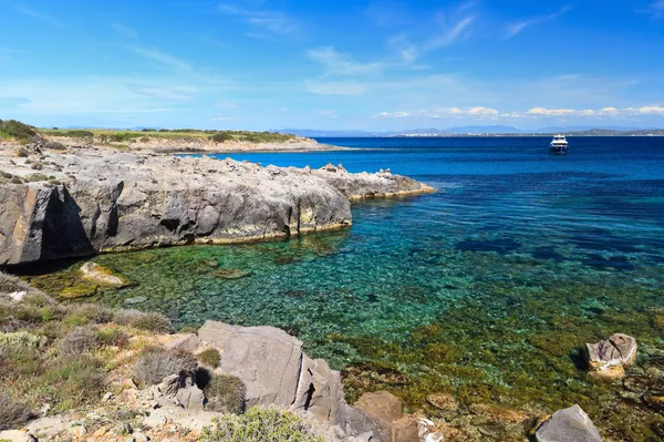 Carloforte kystlinje – stockfoto